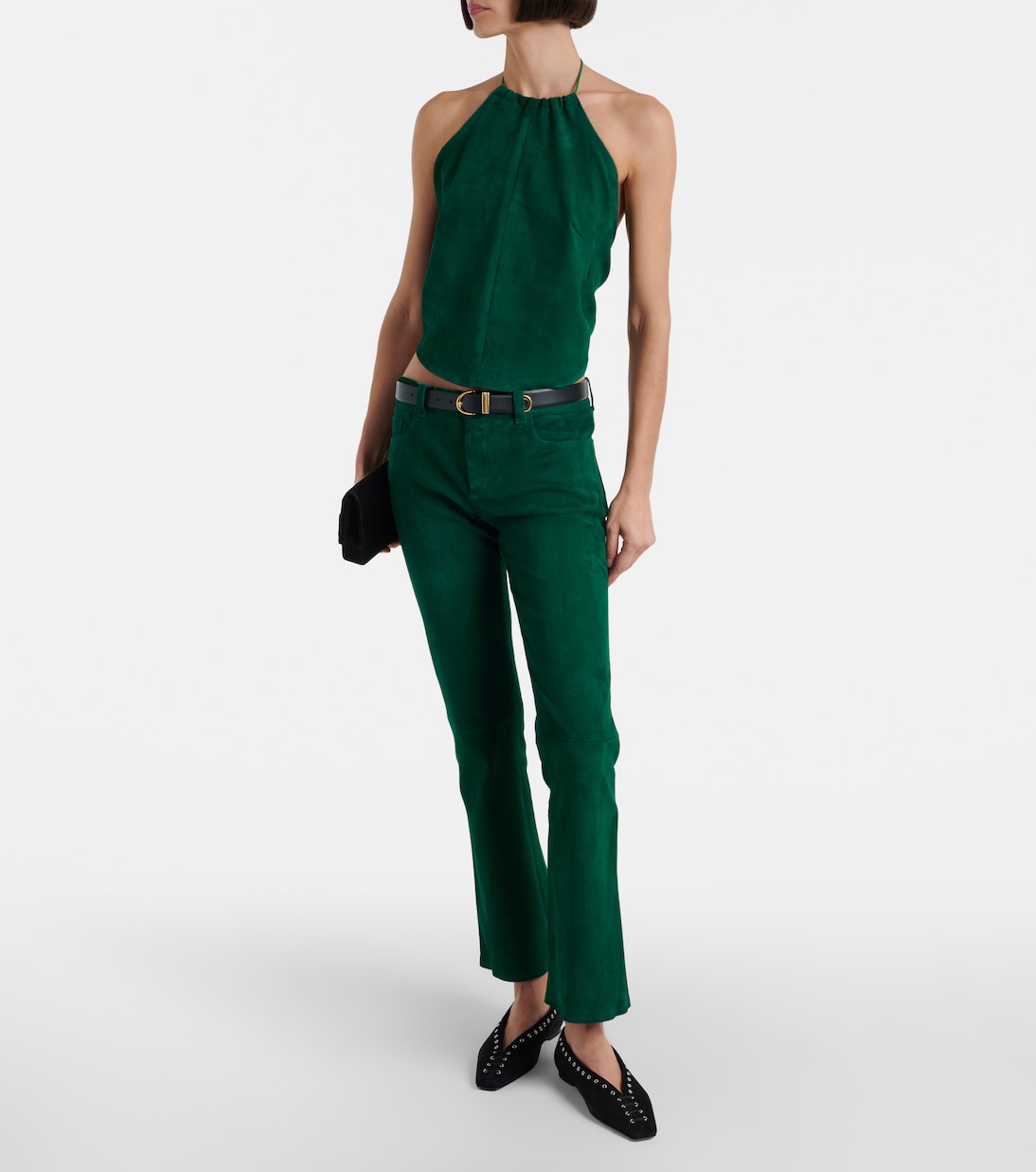 Top Rosie aus Veloursleder | Stouls