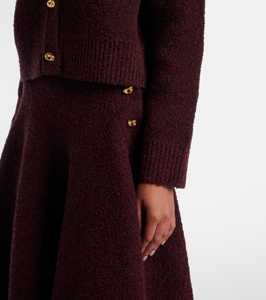 Cardigan Knot aus Bouclé | Bottega Veneta