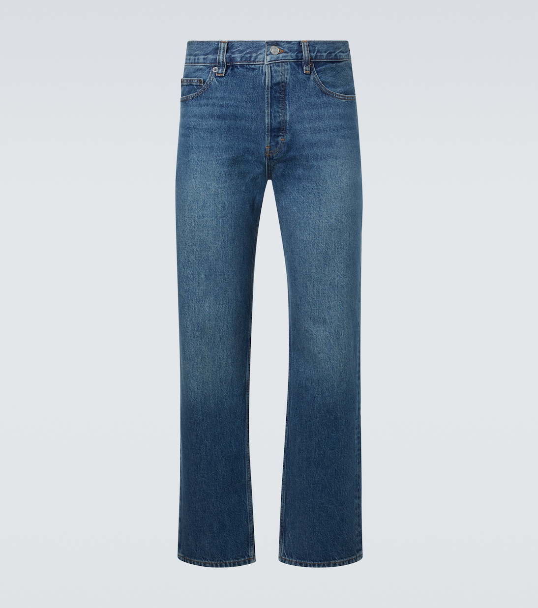 Distressed Straight Jeans | Frame