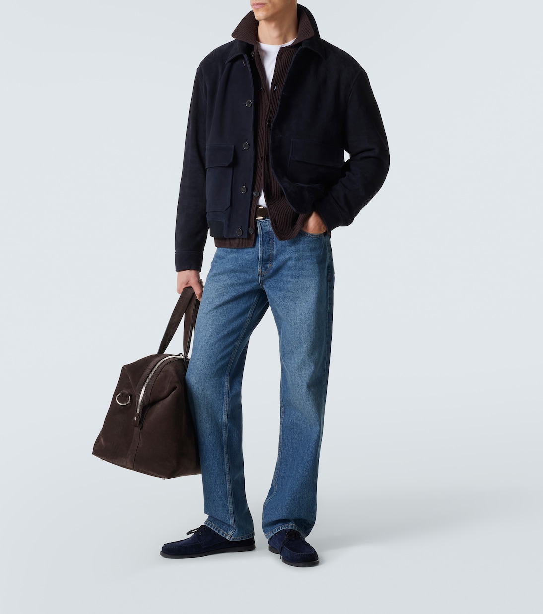 Distressed Straight Jeans | Frame