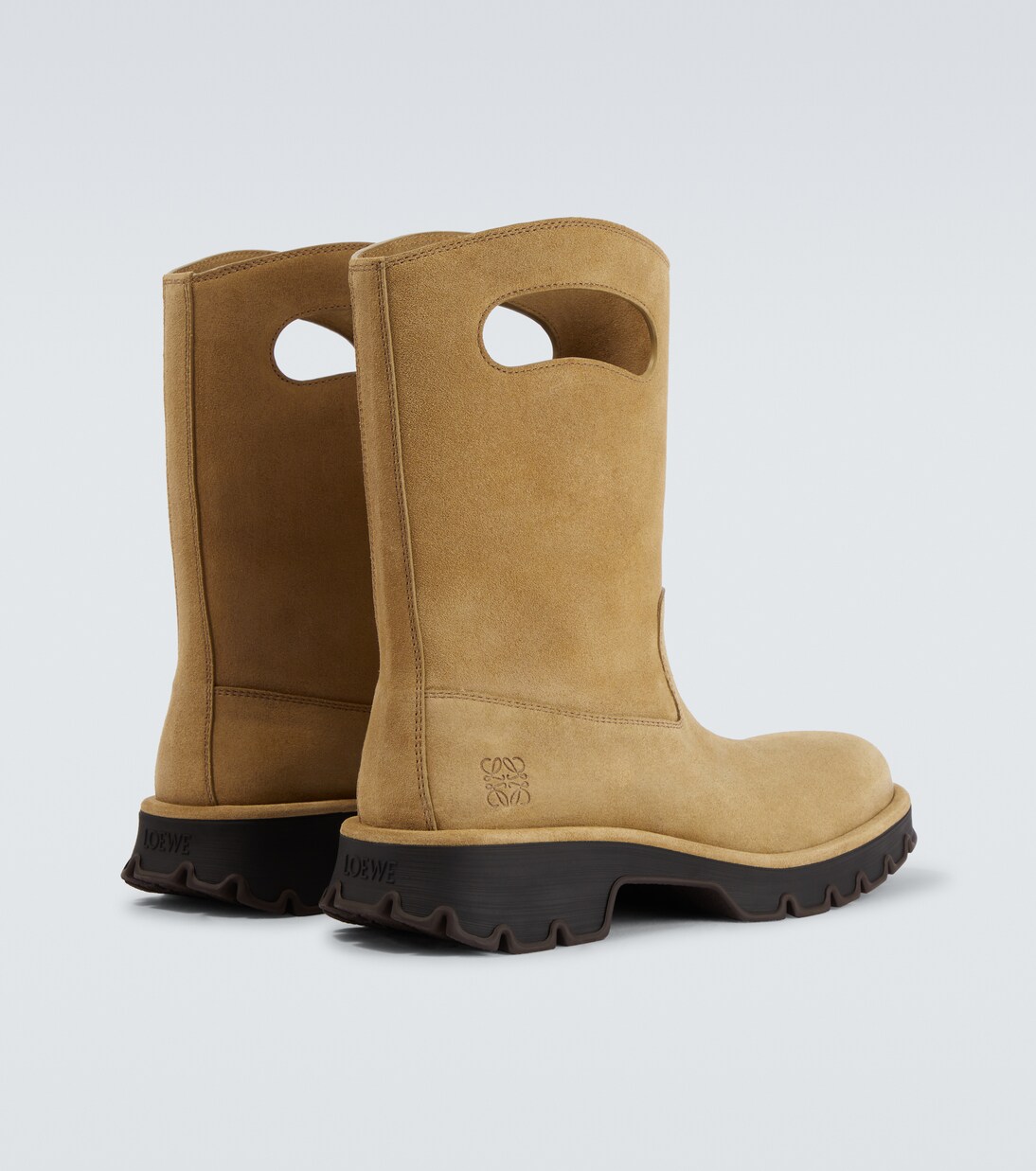Stiefel Bobby aus Veloursleder | Loewe
