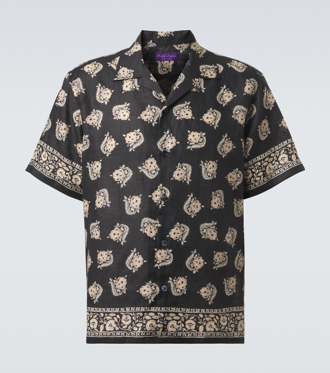 Paisley linen shirt | Ralph Lauren Purple Label