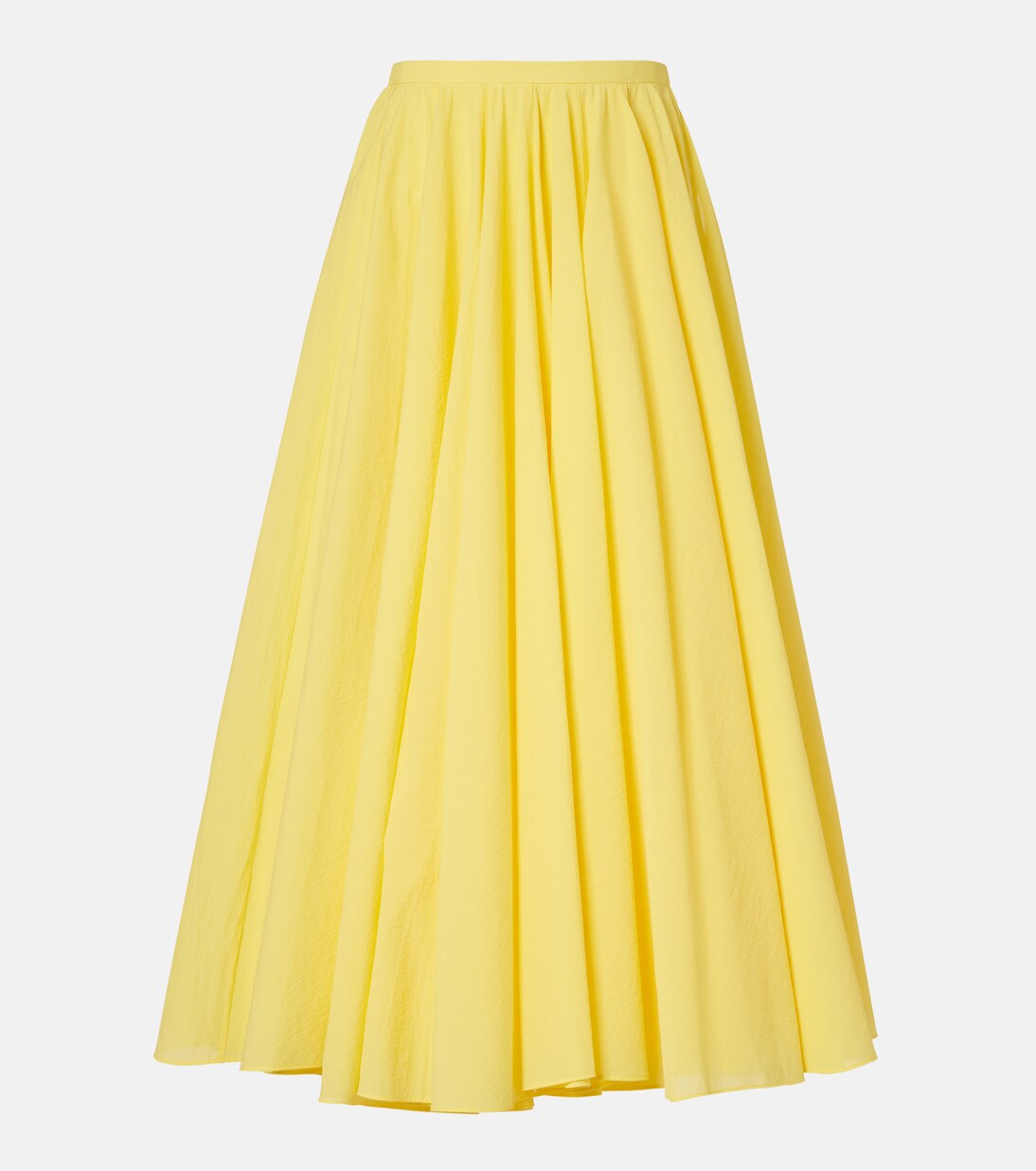 Paysan asymmetric cotton-blend midi skirt | Jacquemus