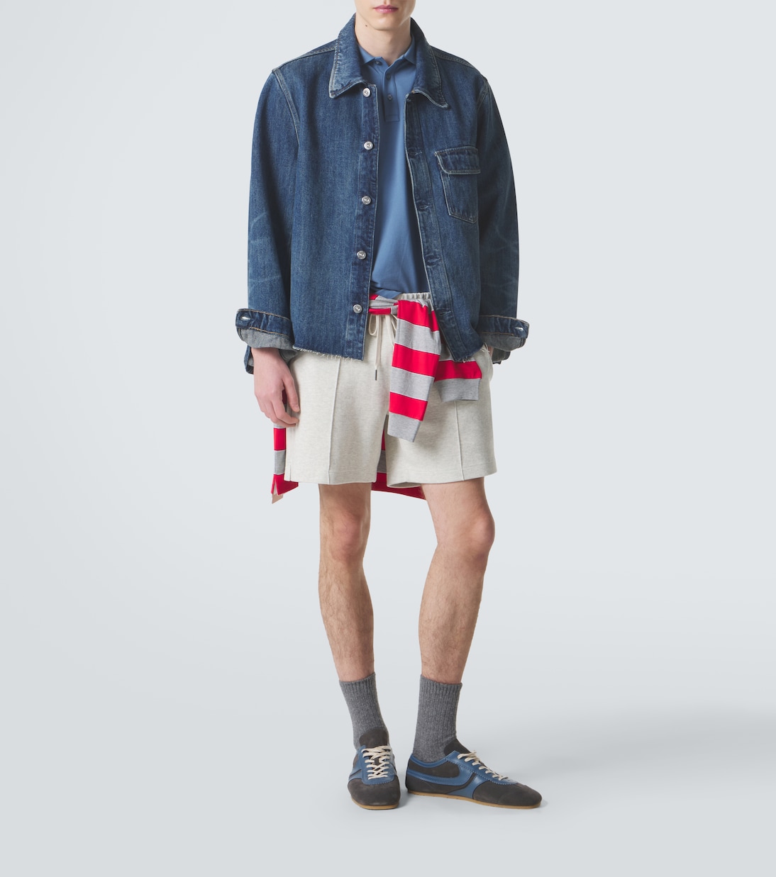 Polo en coton à logo | Moncler