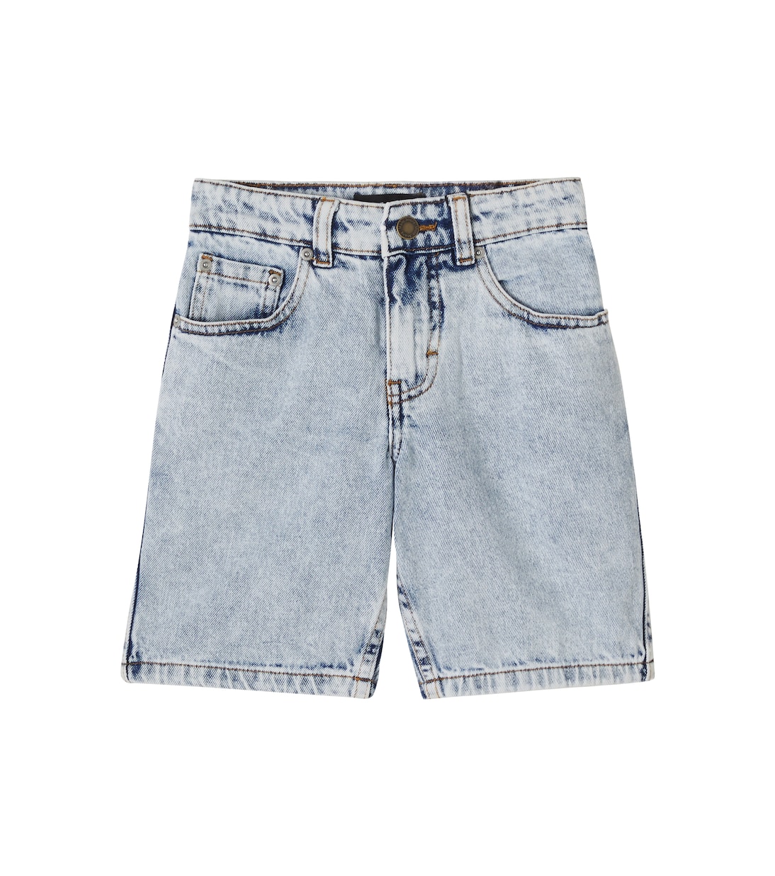 Shorts Art de denim con efecto desgastado | Molo