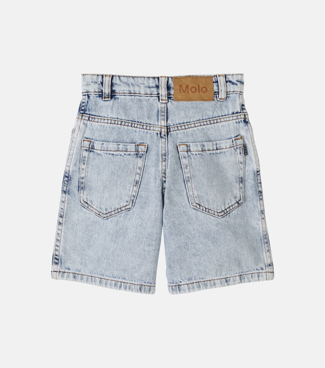 Shorts Art de denim con efecto desgastado | Molo