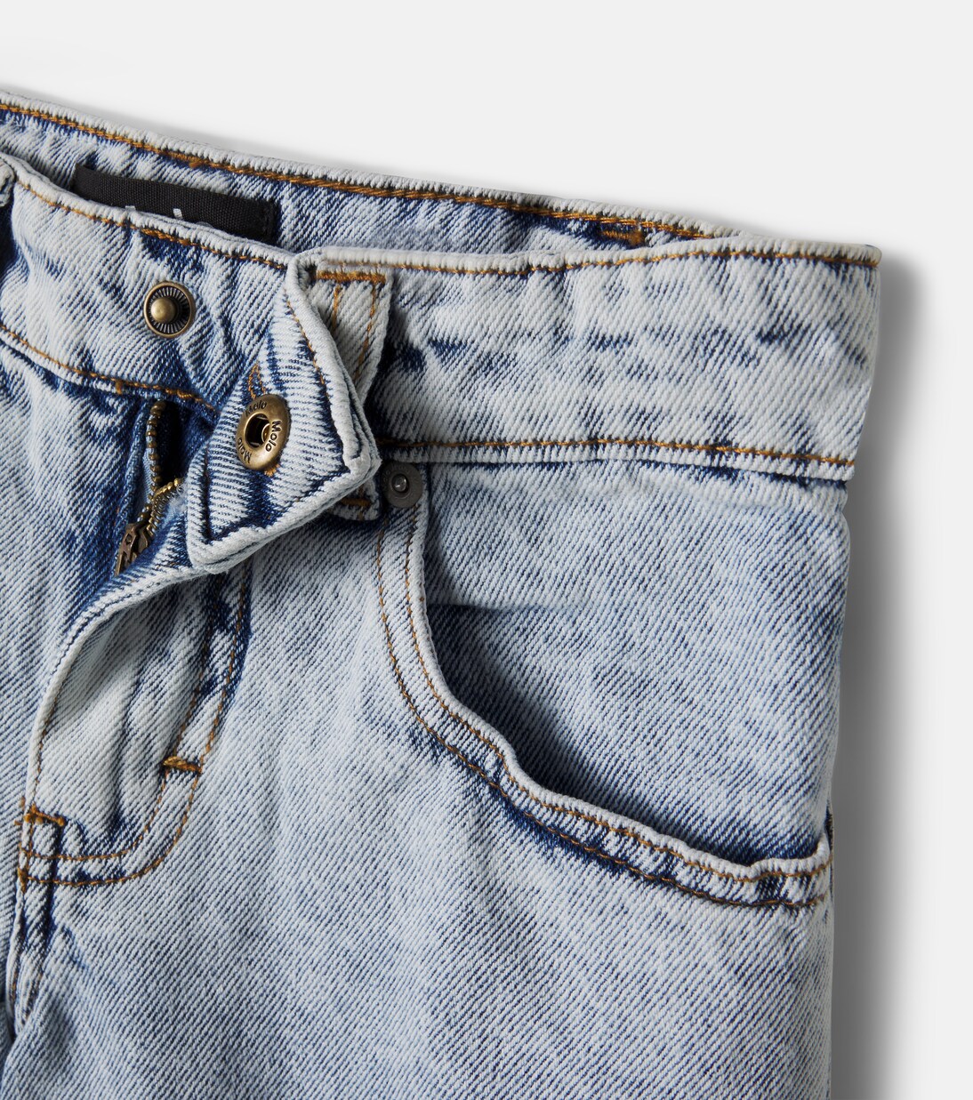 Shorts Art de denim con efecto desgastado | Molo
