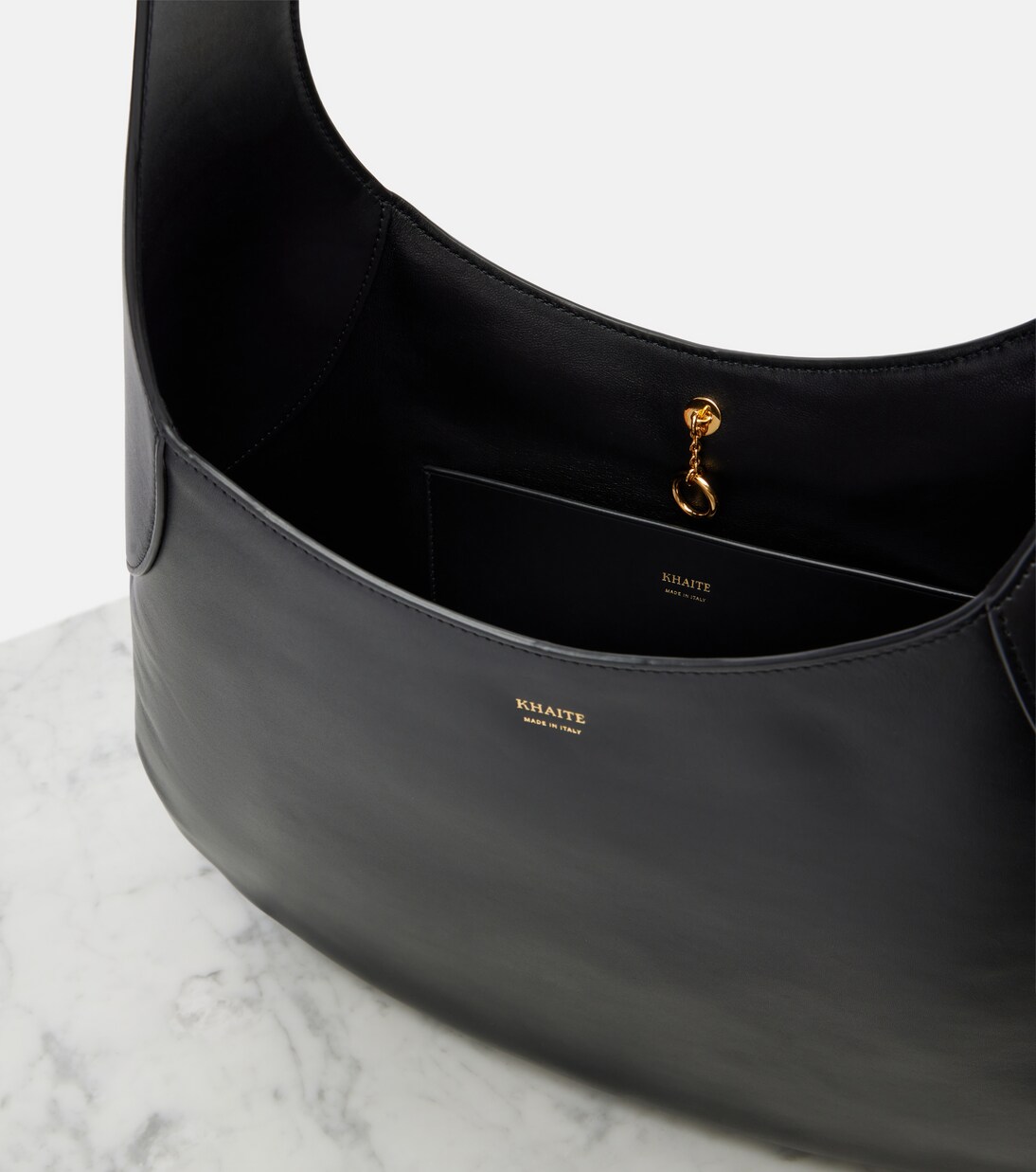 Joan Large leather shoulder bag | Khaite