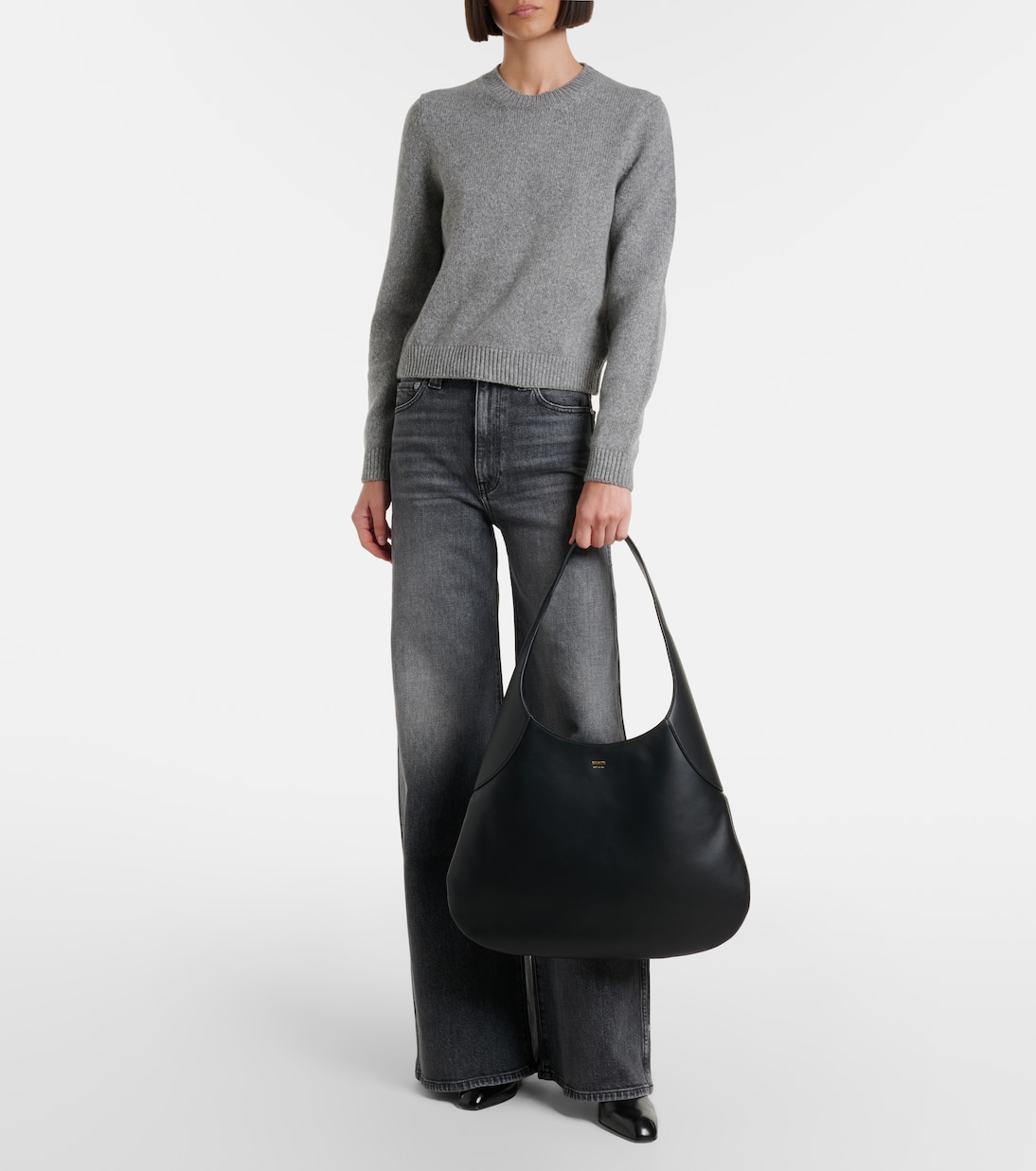 Joan Large leather shoulder bag | Khaite