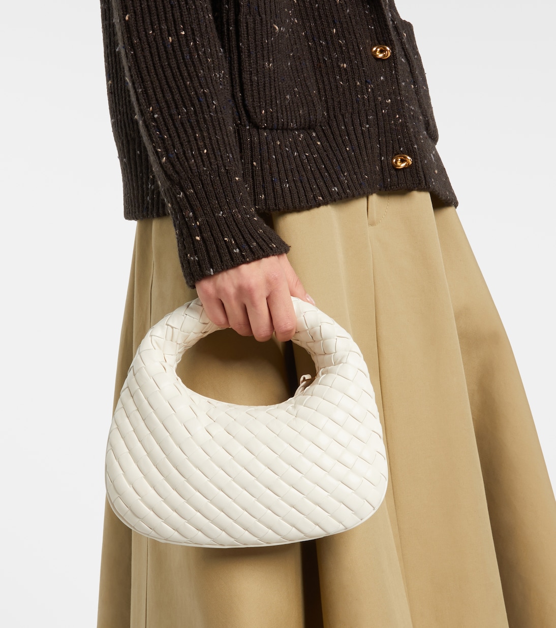 Veneta Baby 레더 탑 핸들 백 | Bottega Veneta