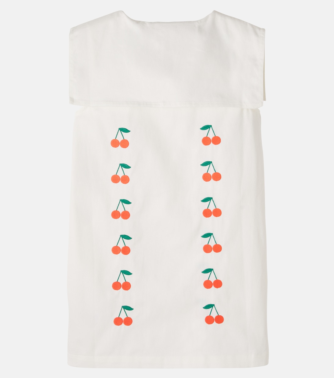 Kleid Cherries aus Baumwoll-Twill | Tinycottons