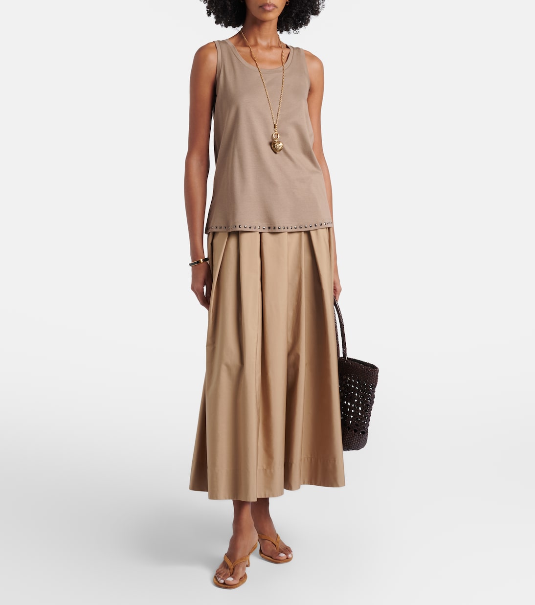 Tanktop Furetto aus einem Baumwollgemisch | 'S Max Mara