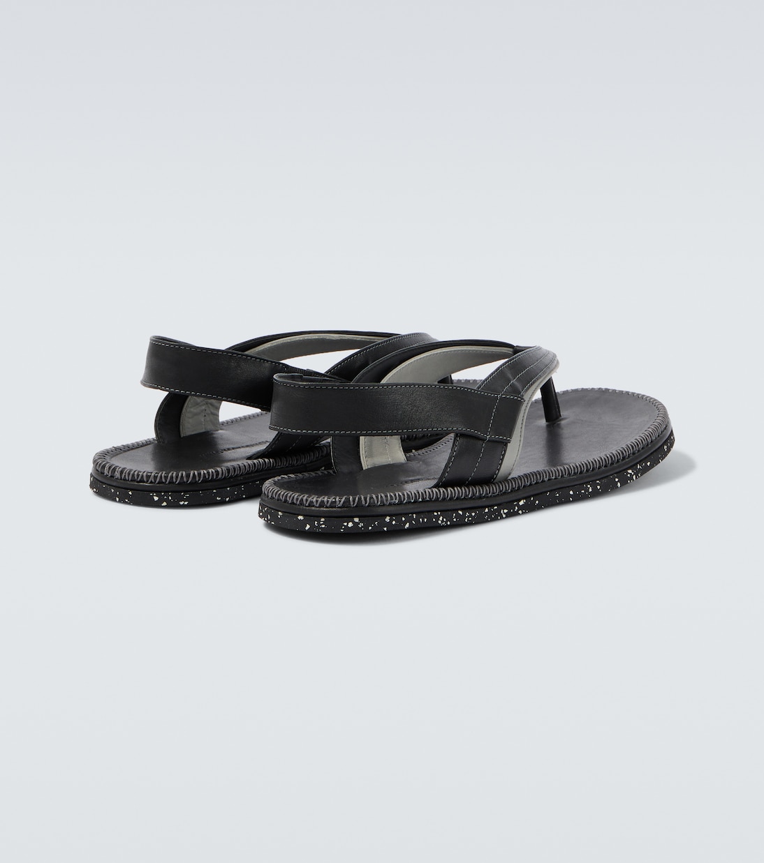 Andras leather thong sandals | Kiko Kostadinov