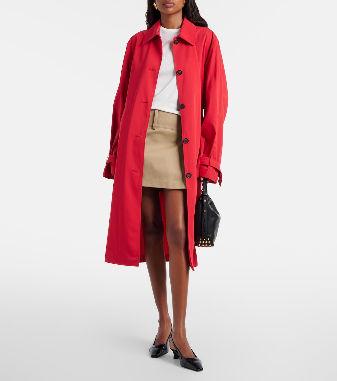 Escarpins slingback en cuir verni | Tod's