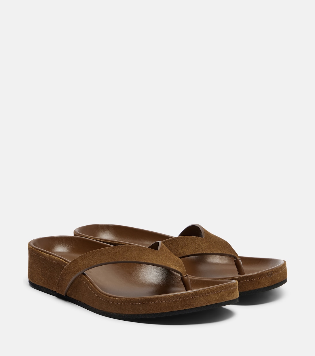 Suede thong sandals | Phoebe Philo