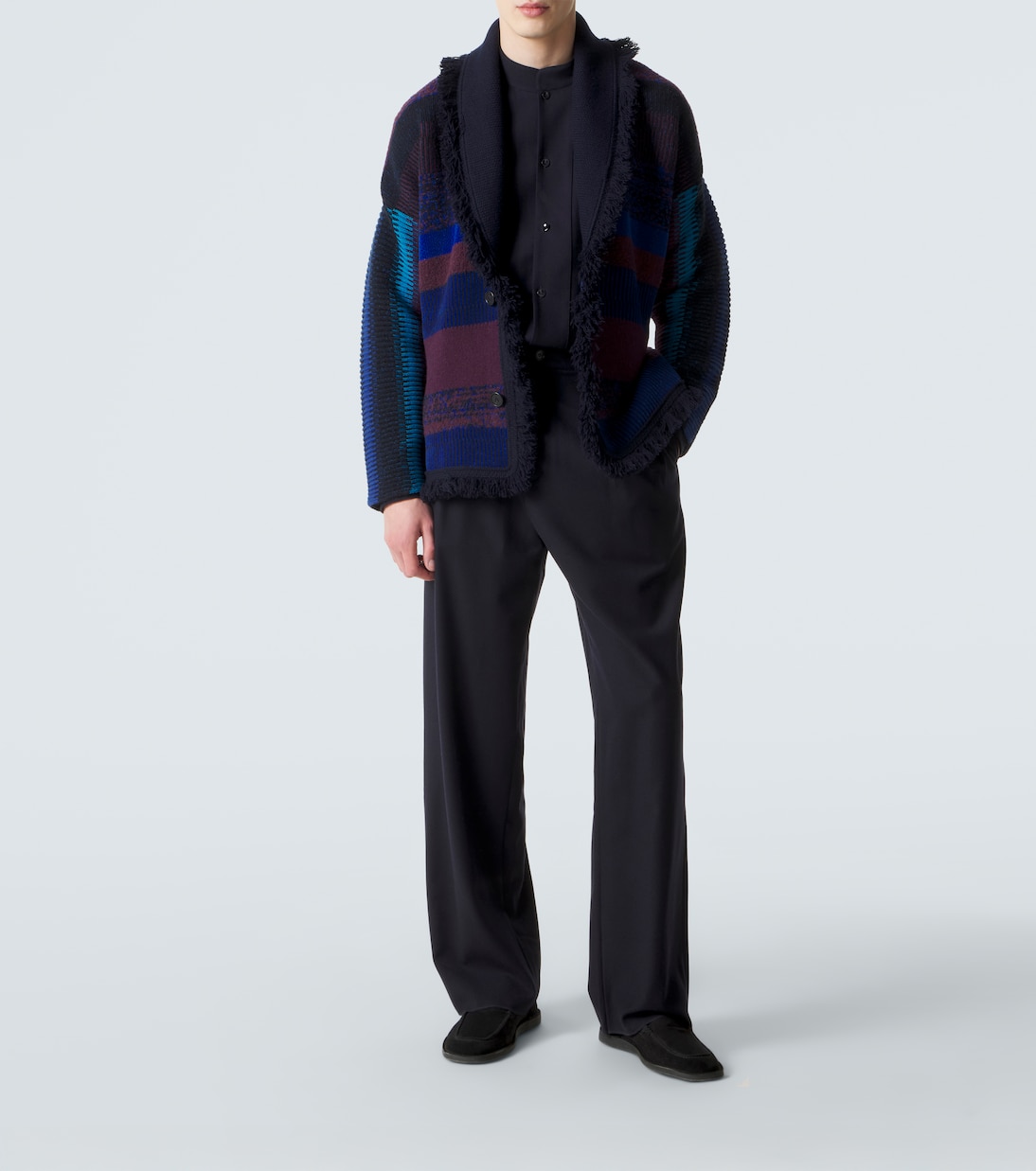 x Alanui virgin wool shirt | Giorgio Armani