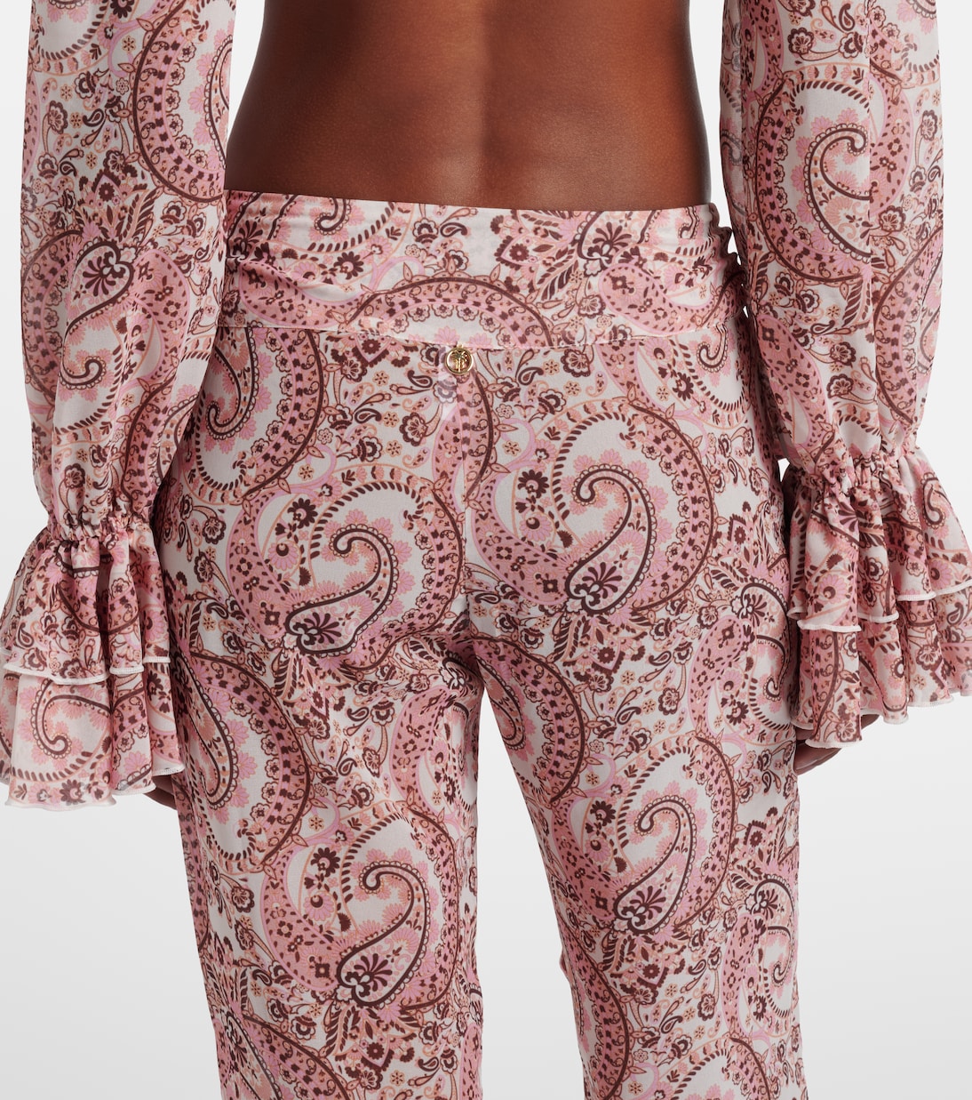 Bowie paisley flared pants | Bananhot