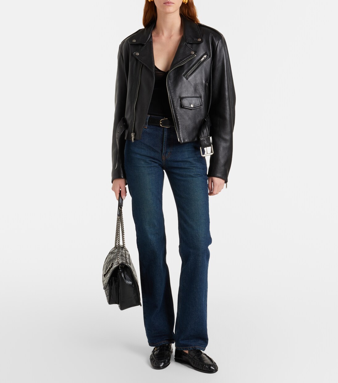 Niki Medium leather shoulder bag | Saint Laurent