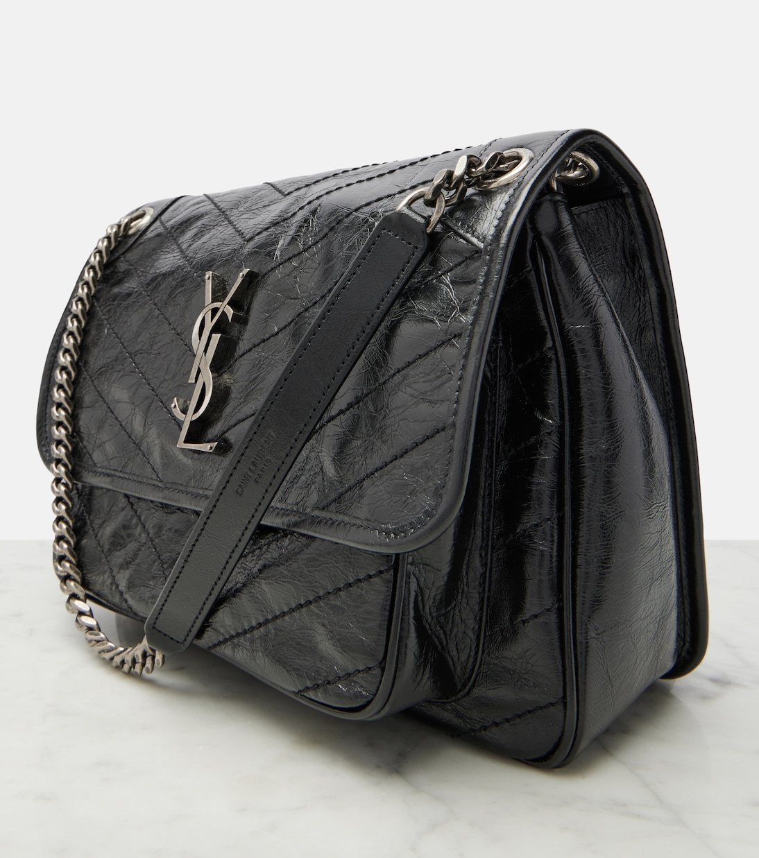 Niki Medium leather shoulder bag | Saint Laurent