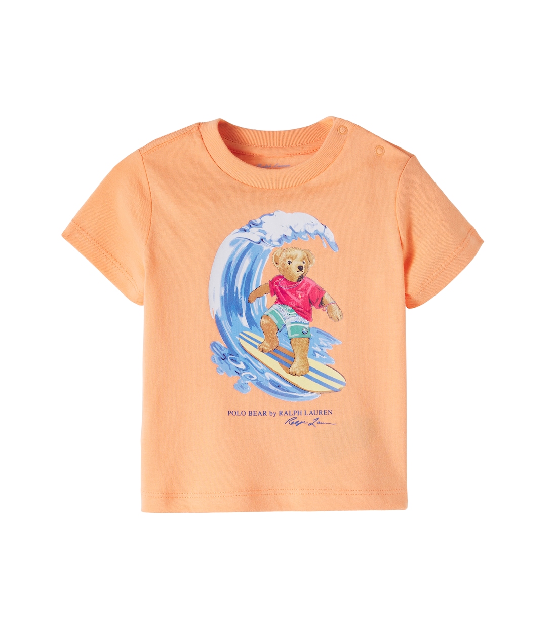 Baby printed cotton jersey T-shirt | Polo Ralph Lauren Kids