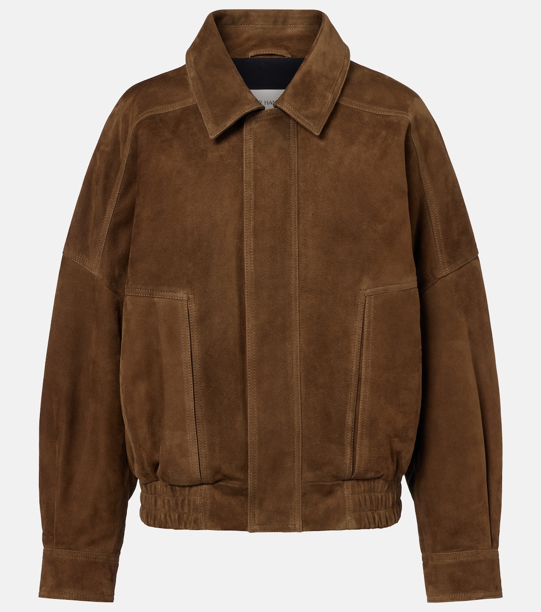 Dalma suede blouson jacket | Nour Hammour