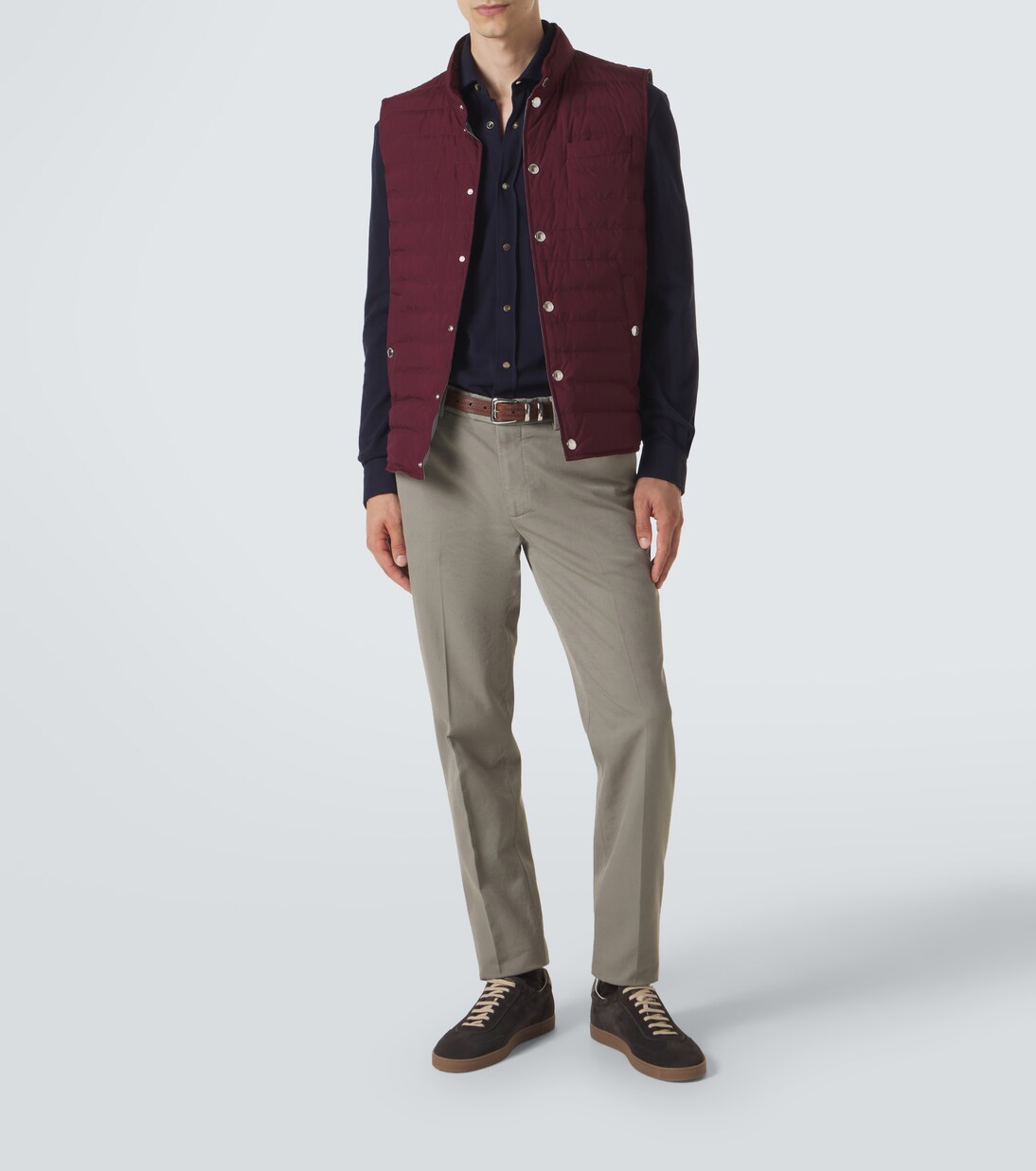Schmale Hose aus Baumwolle | Brunello Cucinelli
