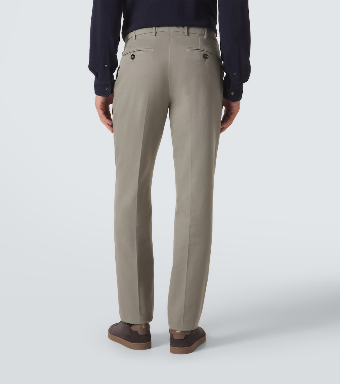 Schmale Hose aus Baumwolle | Brunello Cucinelli