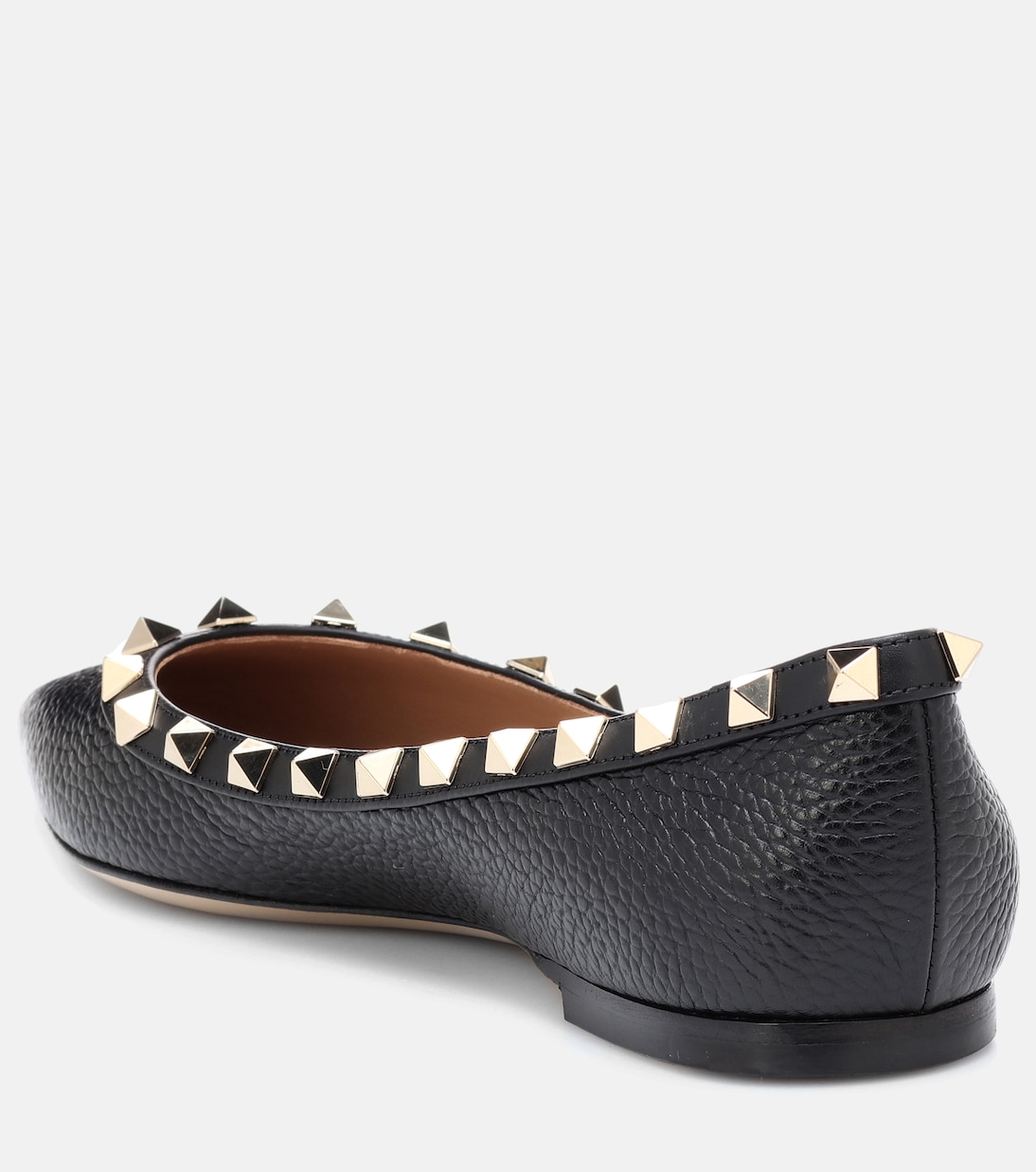 Valentino Garavani Rockstud leather ballet flats | Valentino Garavani