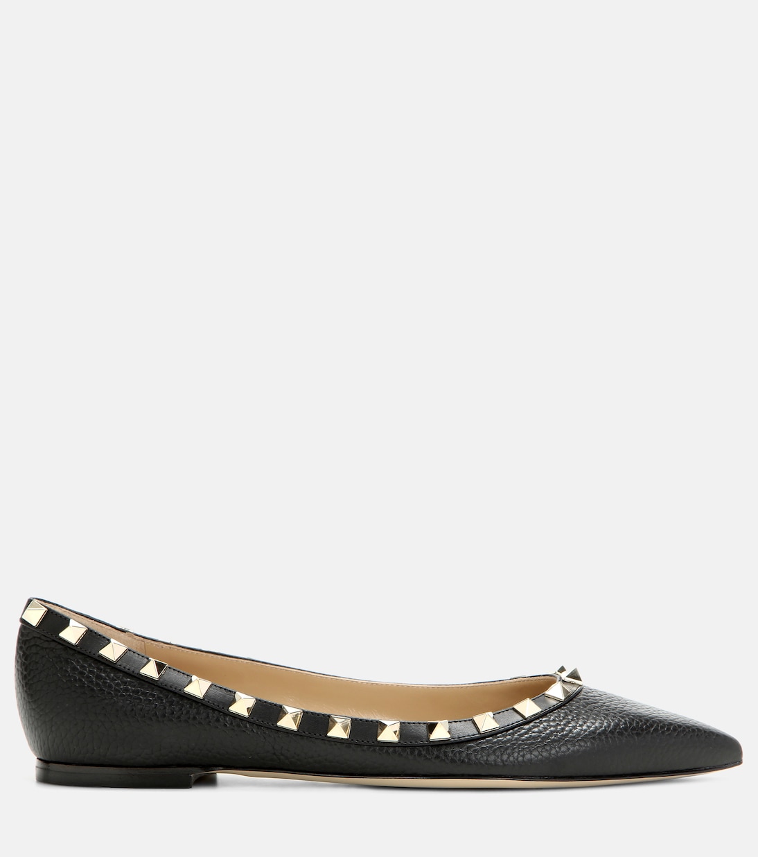 Valentino Garavani Rockstud leather ballet flats | Valentino Garavani