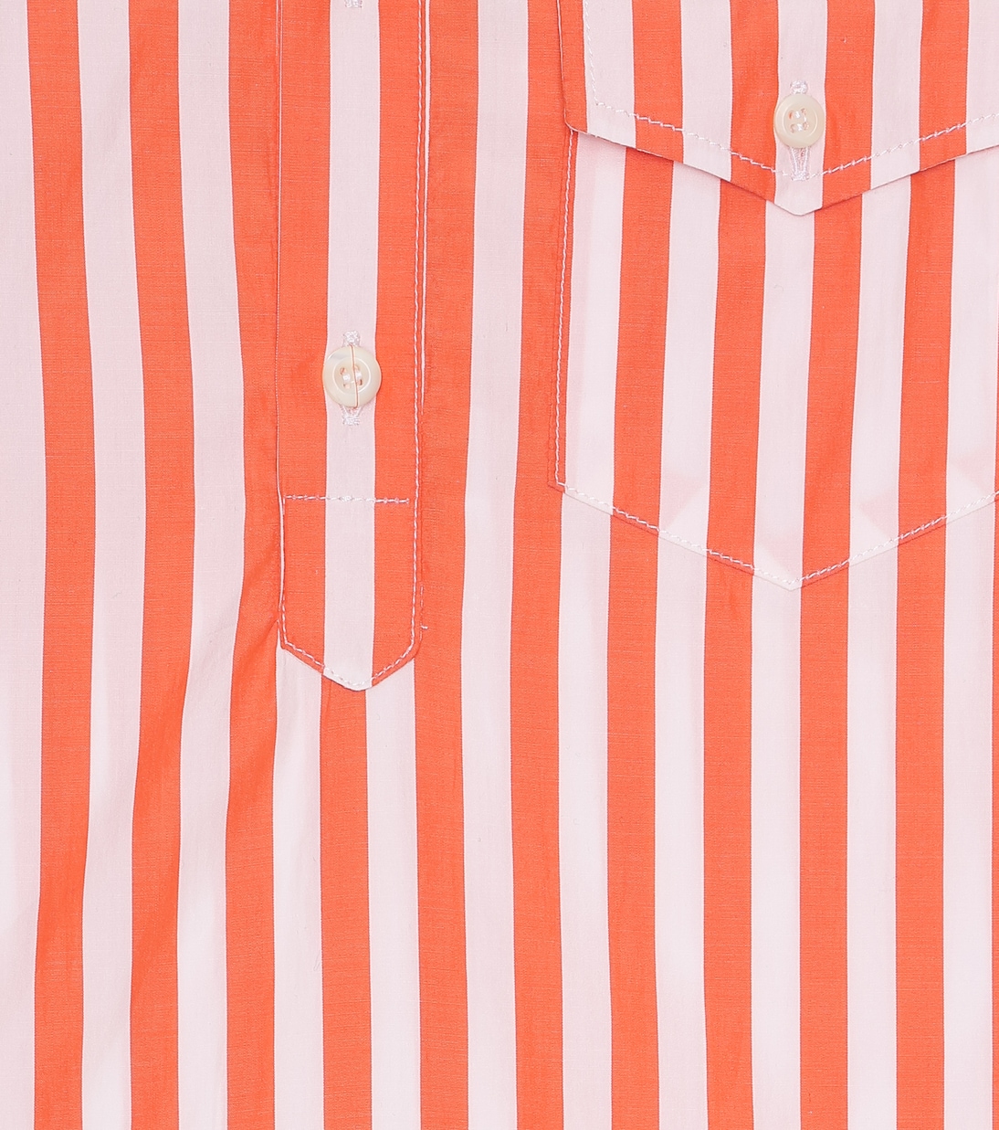 Camicia a righe in cotone | Brunello Cucinelli Kids