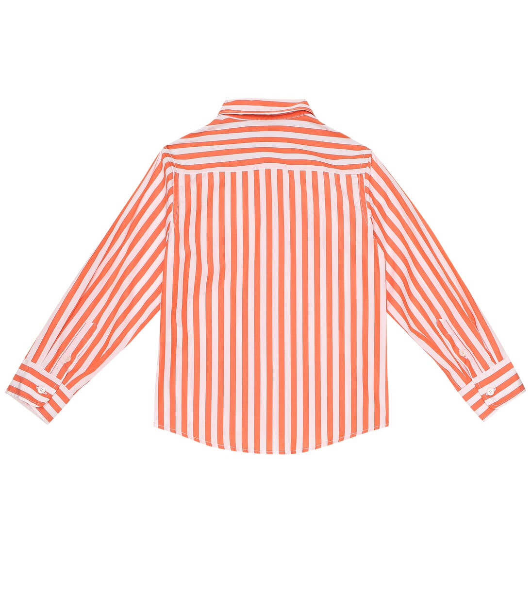 Camicia a righe in cotone | Brunello Cucinelli Kids