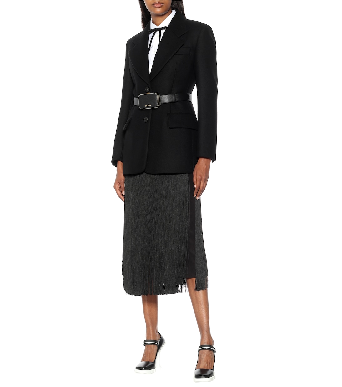 Virgin wool blazer | Prada