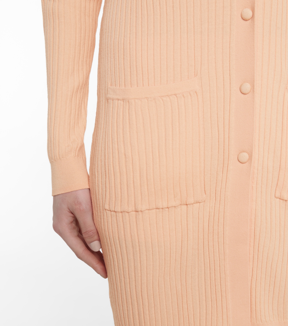 Cárdigan de punto acanalado | Live The Process