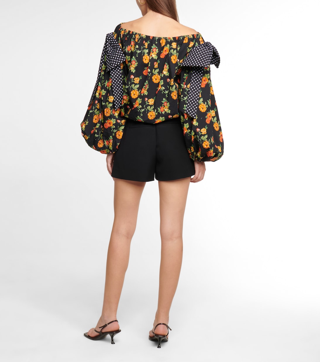 Bedrucktes Off-Shoulder-Top Mason | Caroline Constas