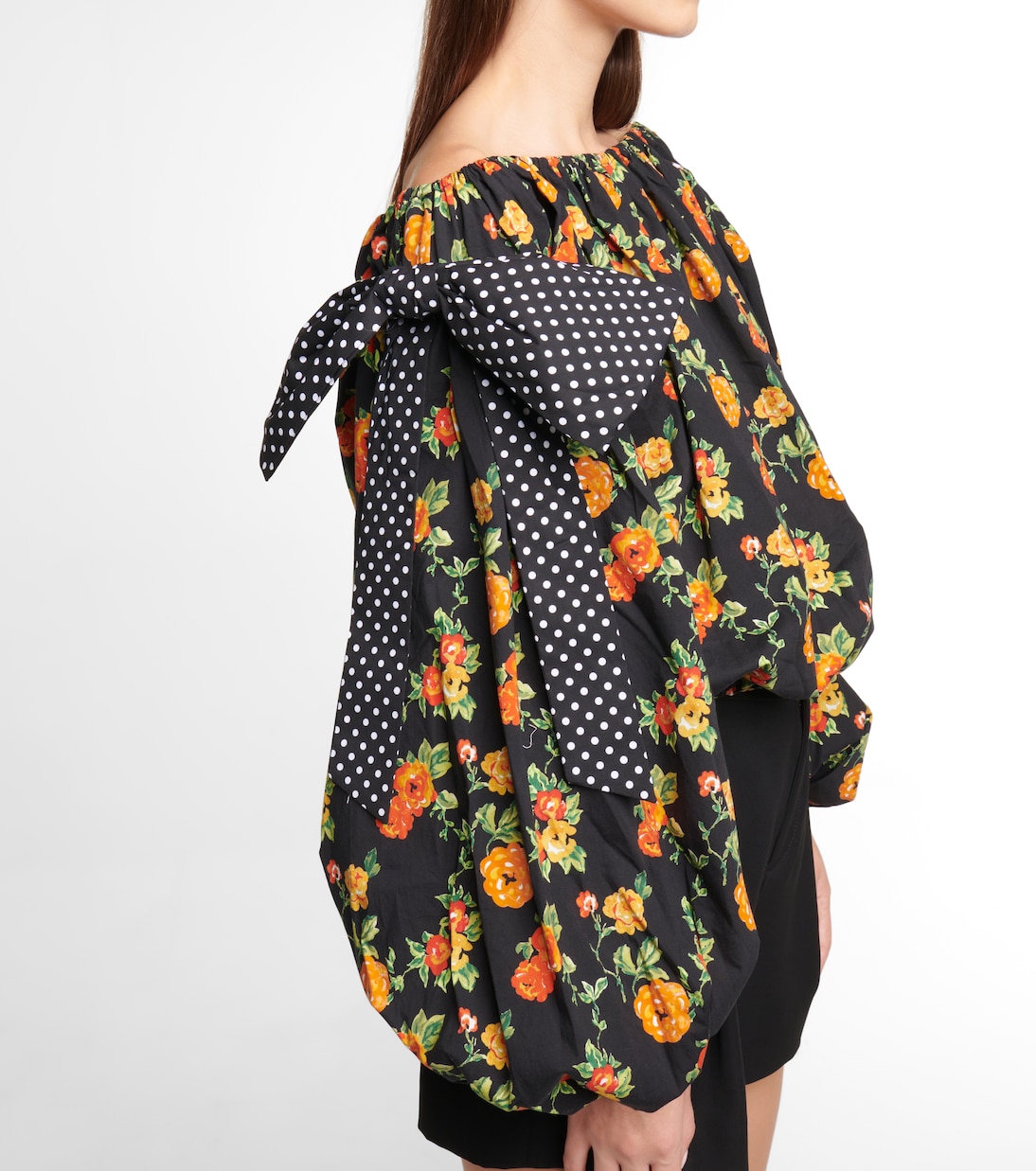 Bedrucktes Off-Shoulder-Top Mason | Caroline Constas