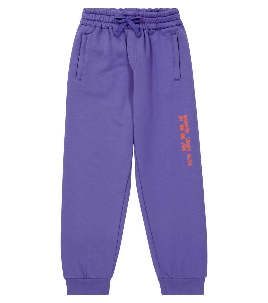 Cotton-jersey sweatpantd | Dolce&Gabbana Kids