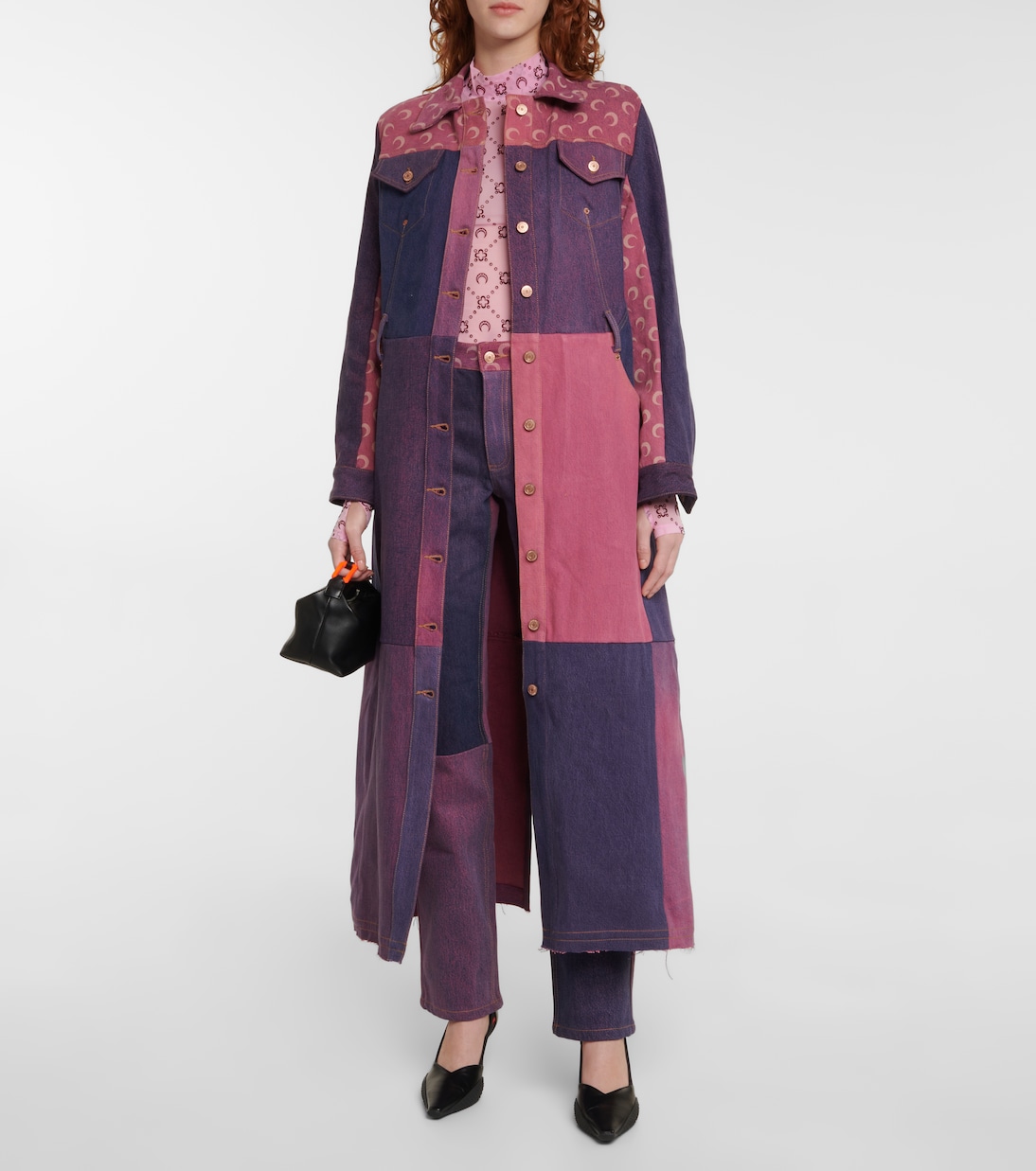 Mantel aus Denim | Marine Serre