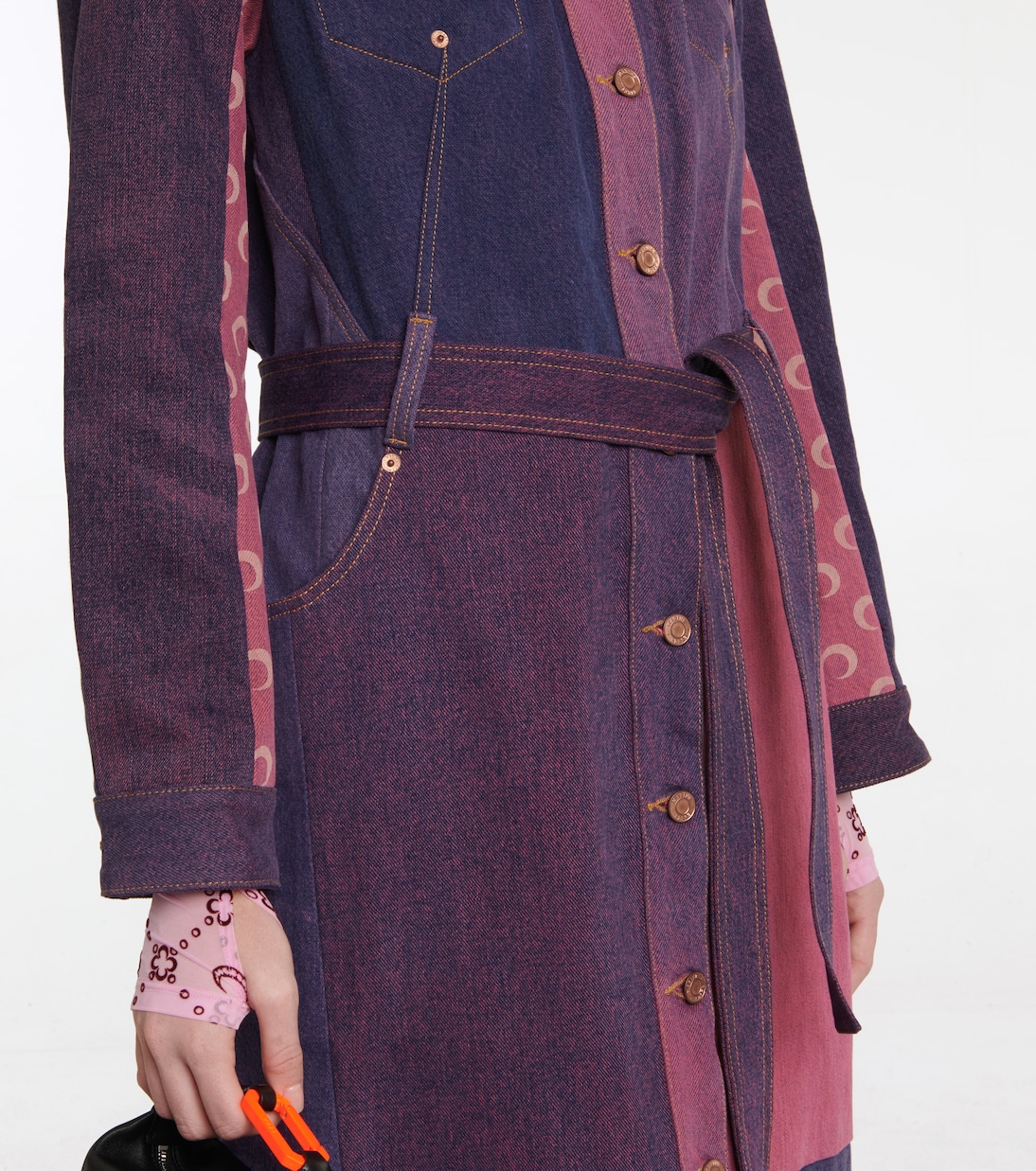 Mantel aus Denim | Marine Serre