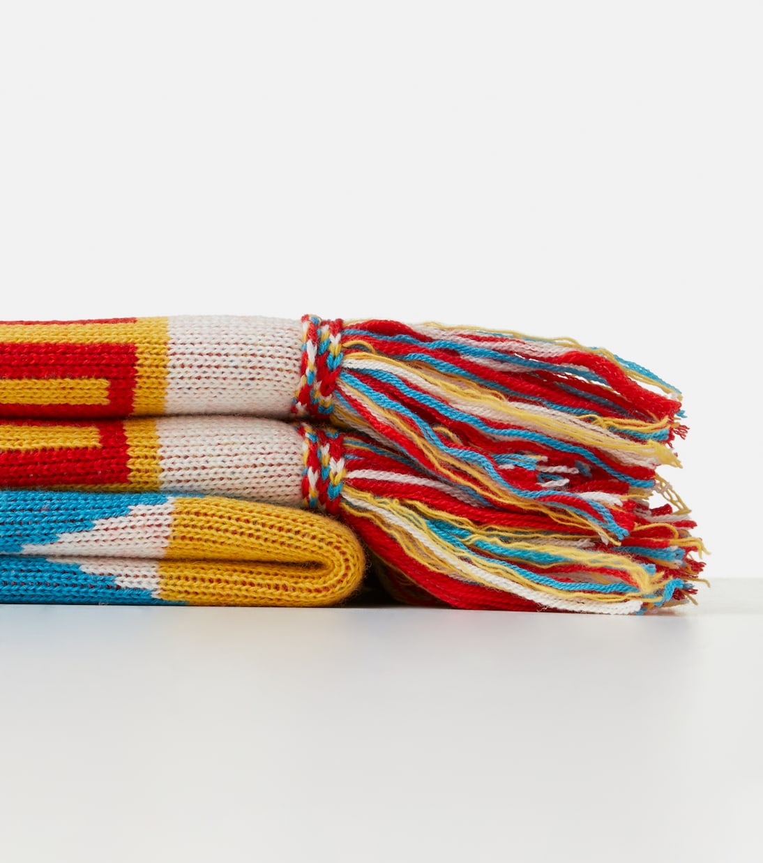 Icon jacquard wool throw | Alanui