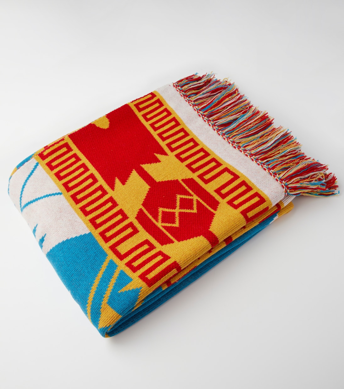 Icon jacquard wool throw | Alanui