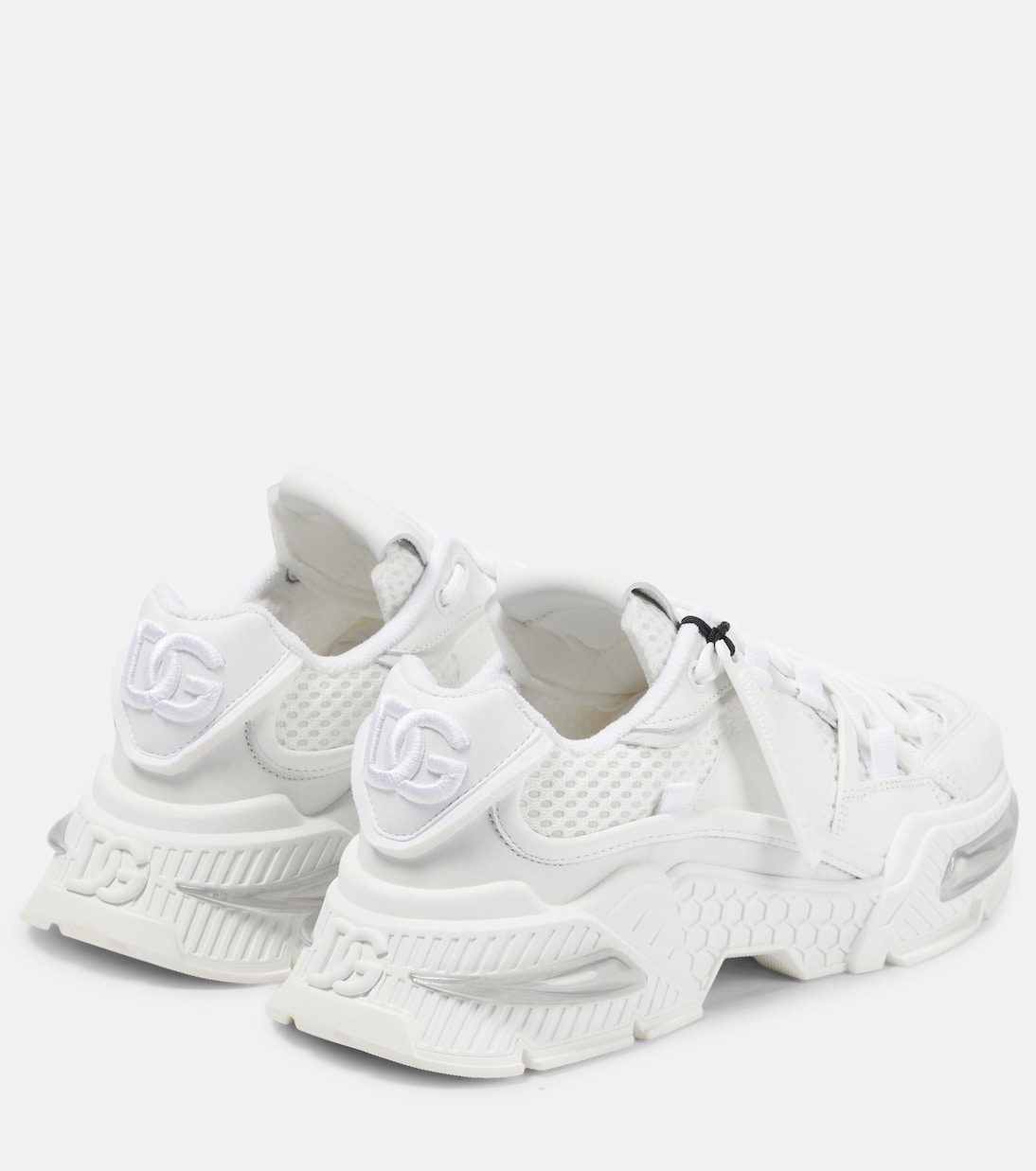 Airmaster suede-trimmed sneakers | Dolce&Gabbana