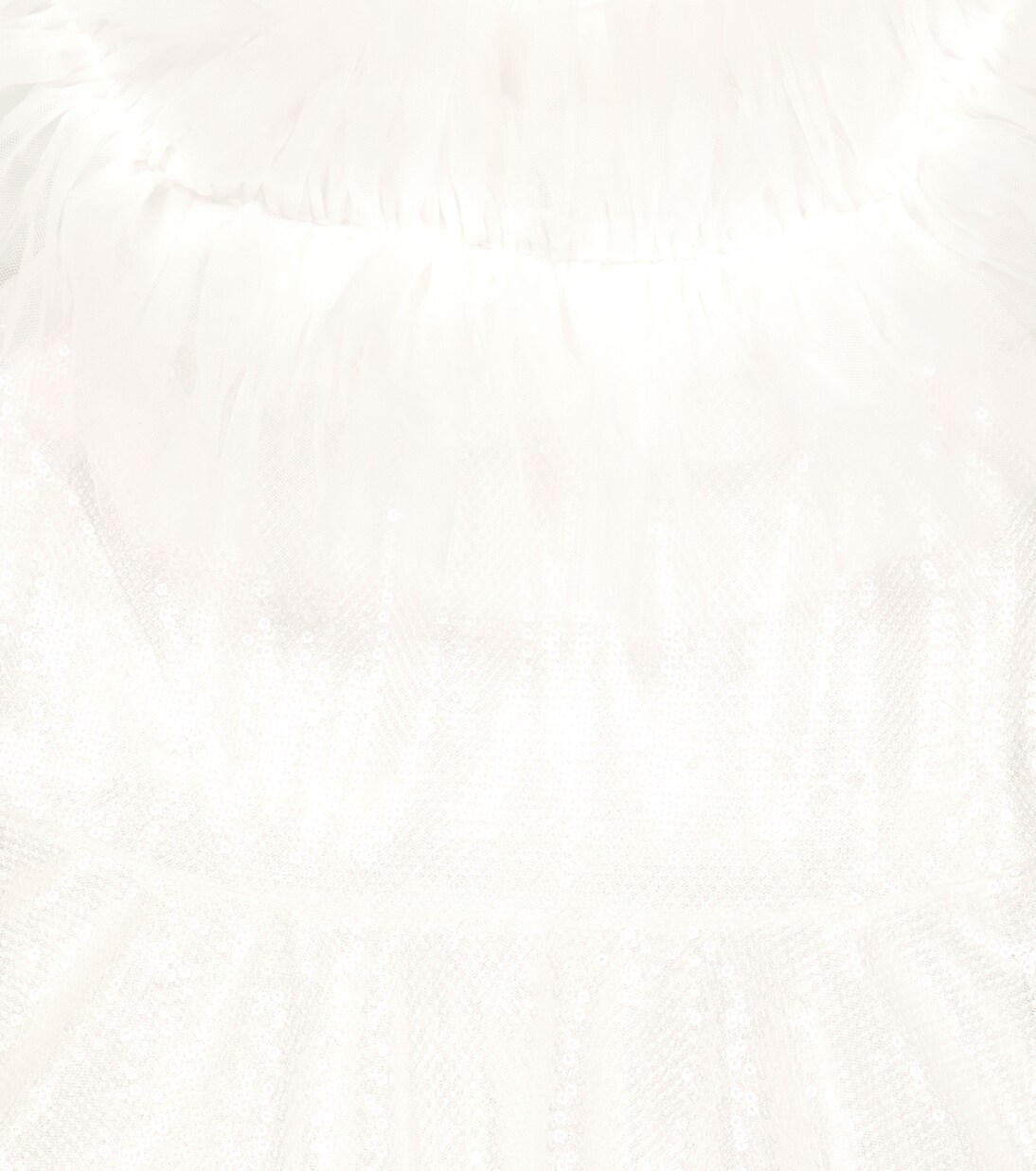 Sequined ruffle dress | Monnalisa