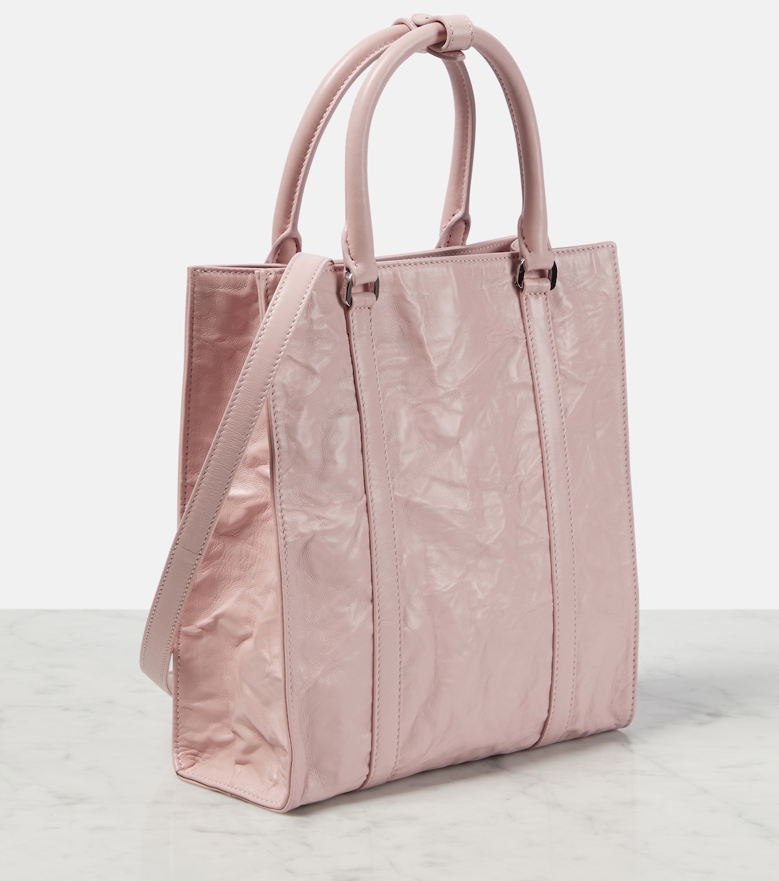 Leather tote bag | Prada
