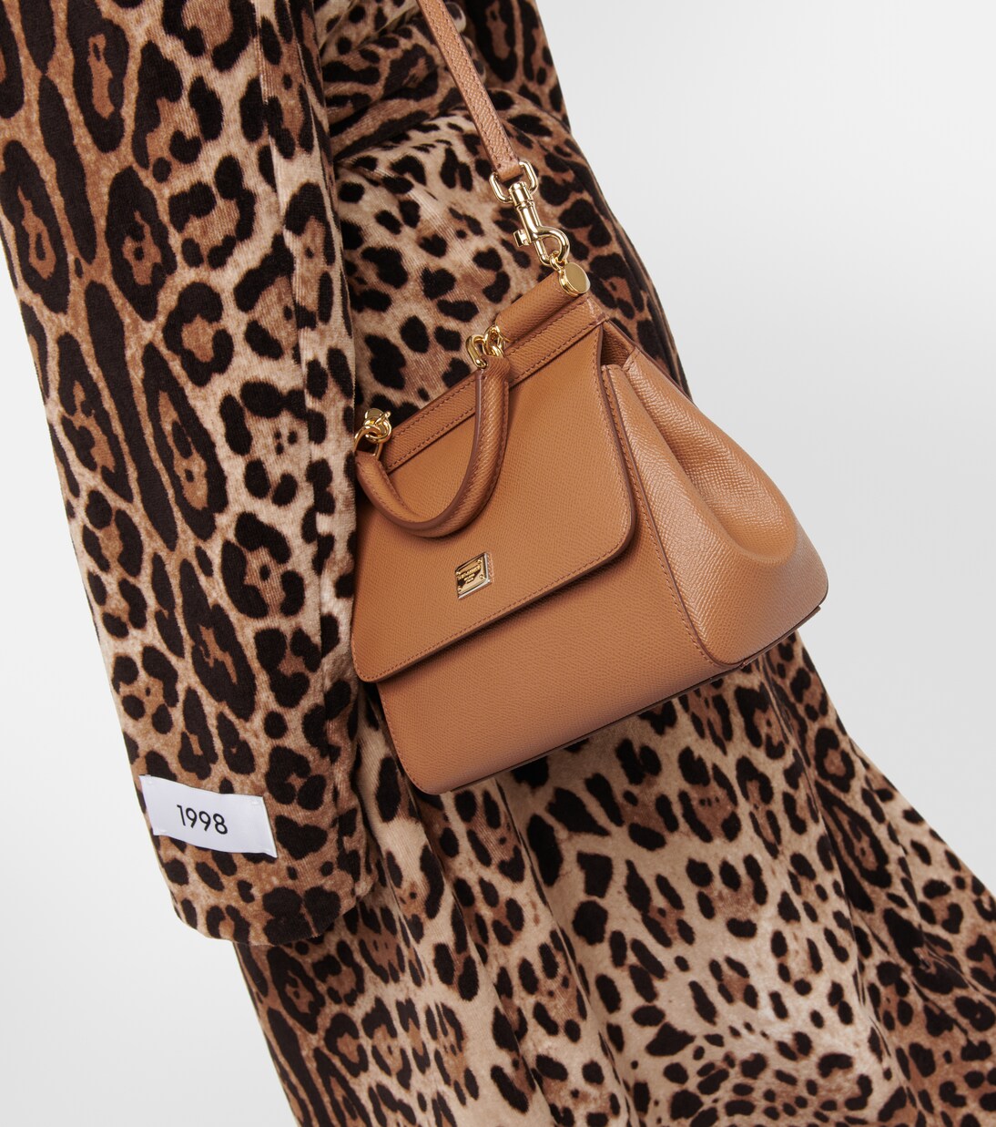 x Kim Sicily Small leather tote bag | Dolce&Gabbana