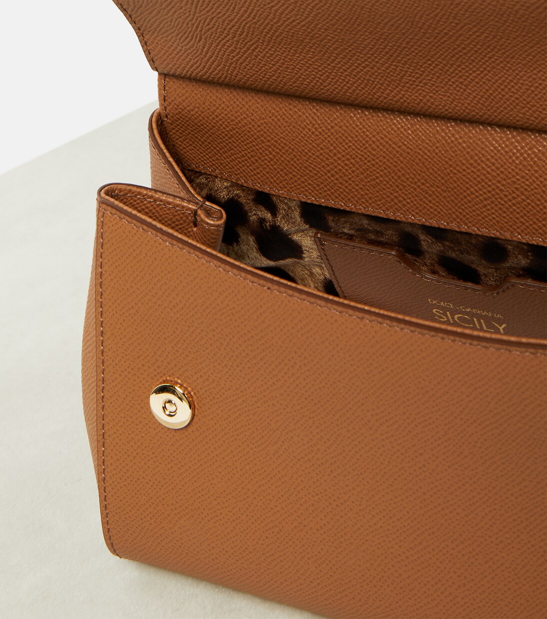 x Kim Sicily Small leather tote bag | Dolce&Gabbana