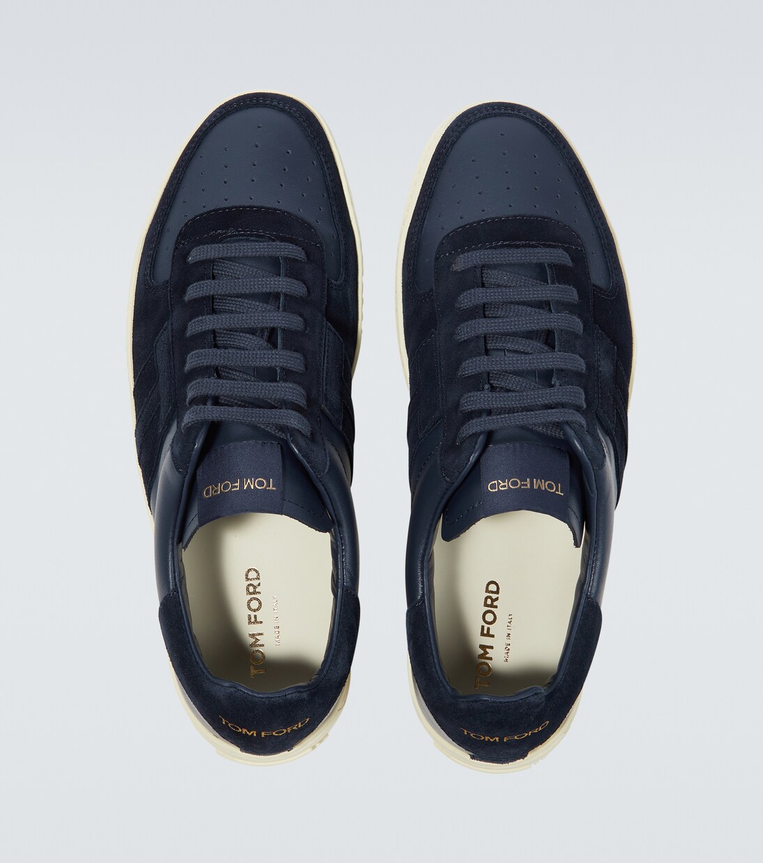 Zapatillas Radcliffe de piel y ante | Tom Ford