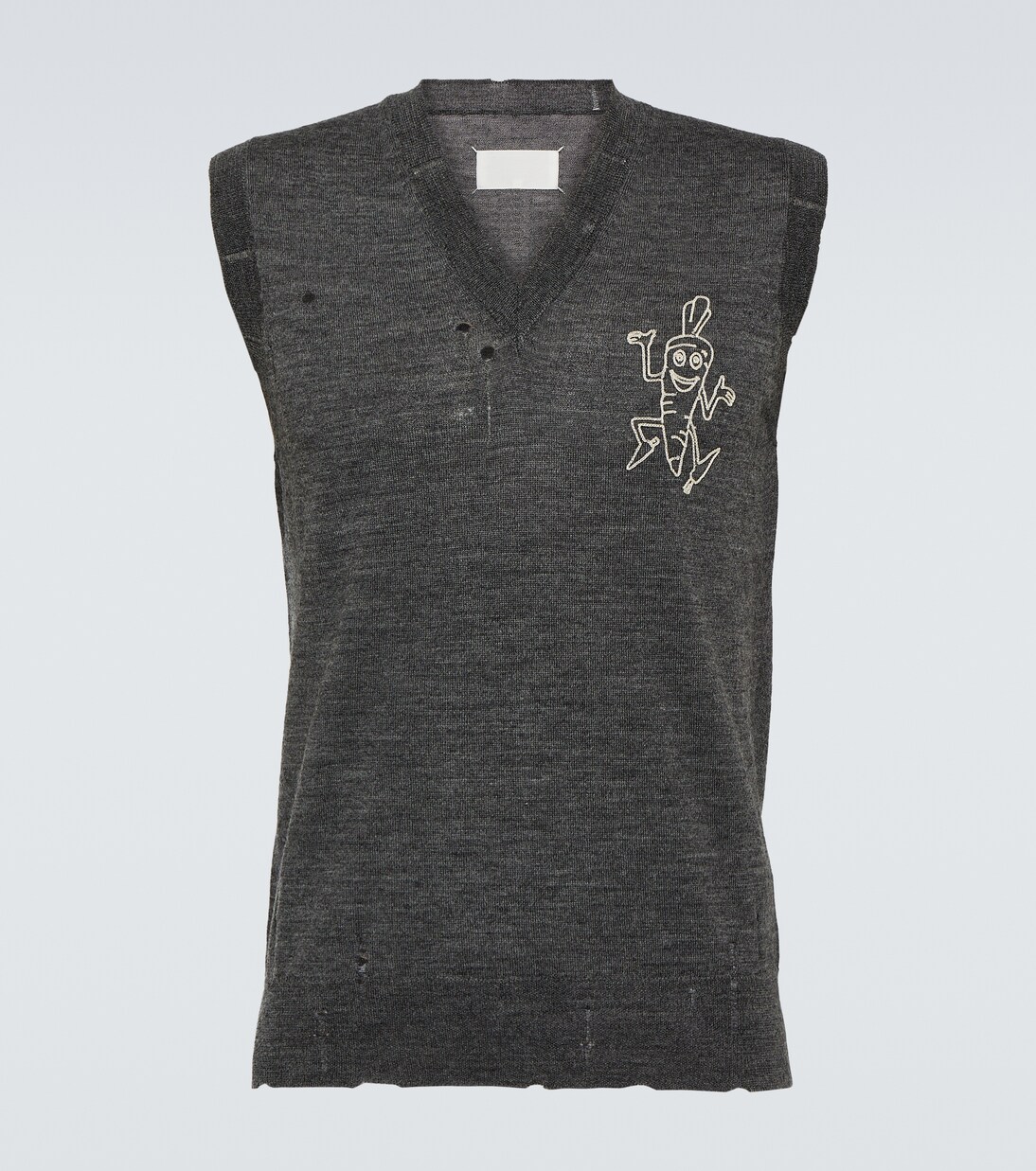 Pull sans manches en laine | Maison Margiela