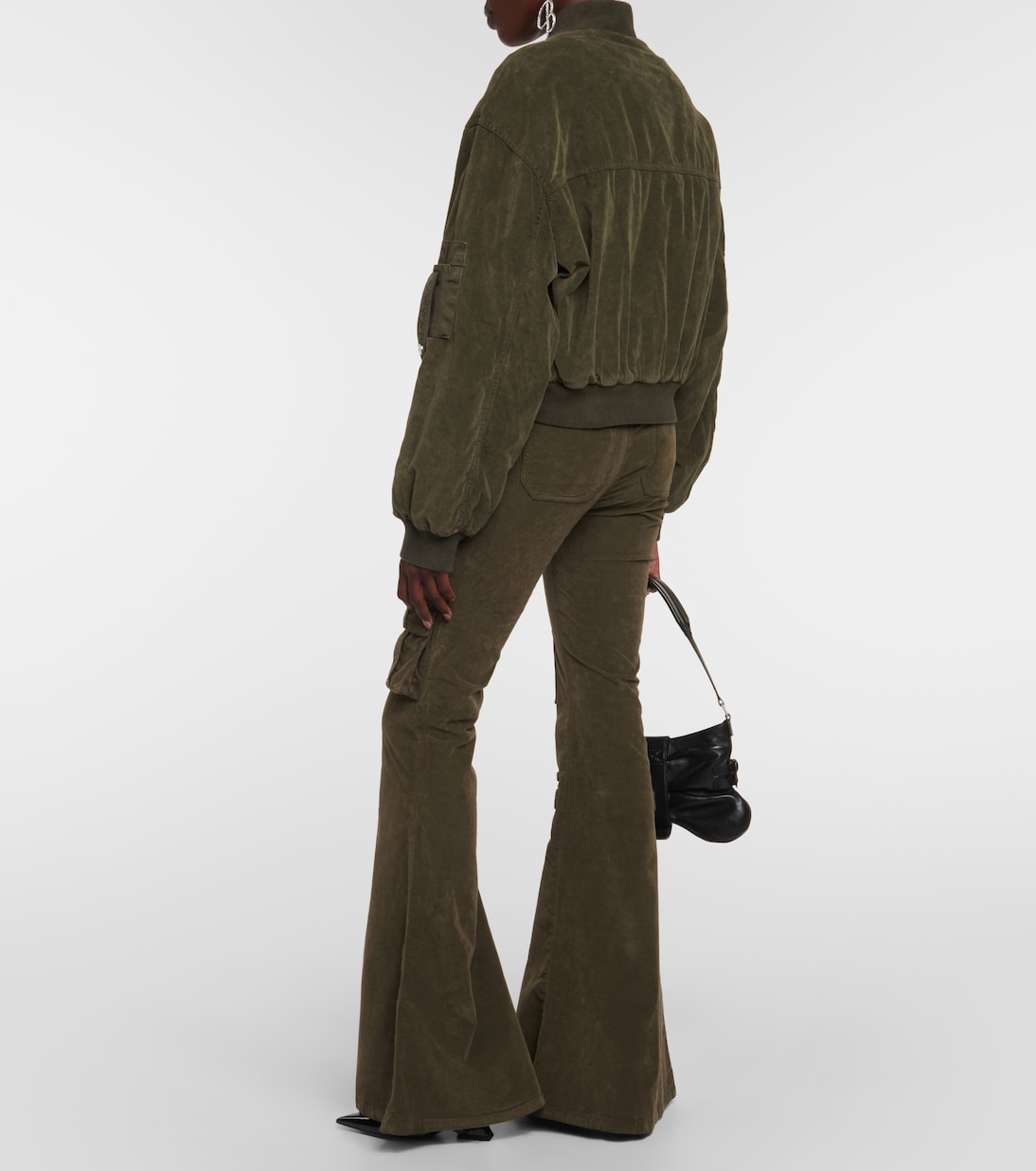 Bomberjacke aus Samt | Blumarine