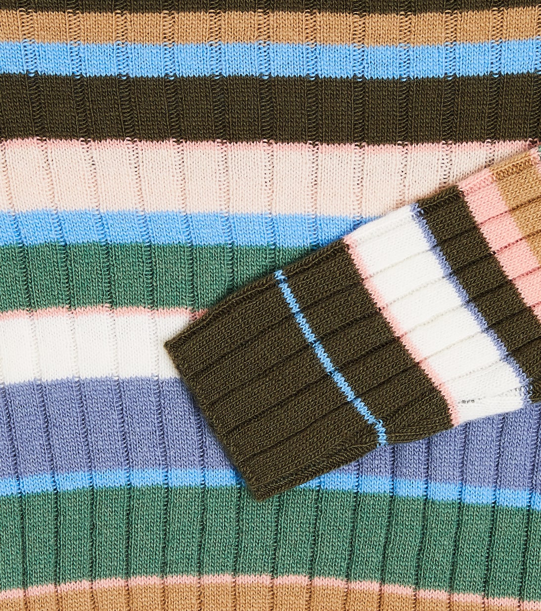 Striped wool turtleneck sweater | Il Gufo