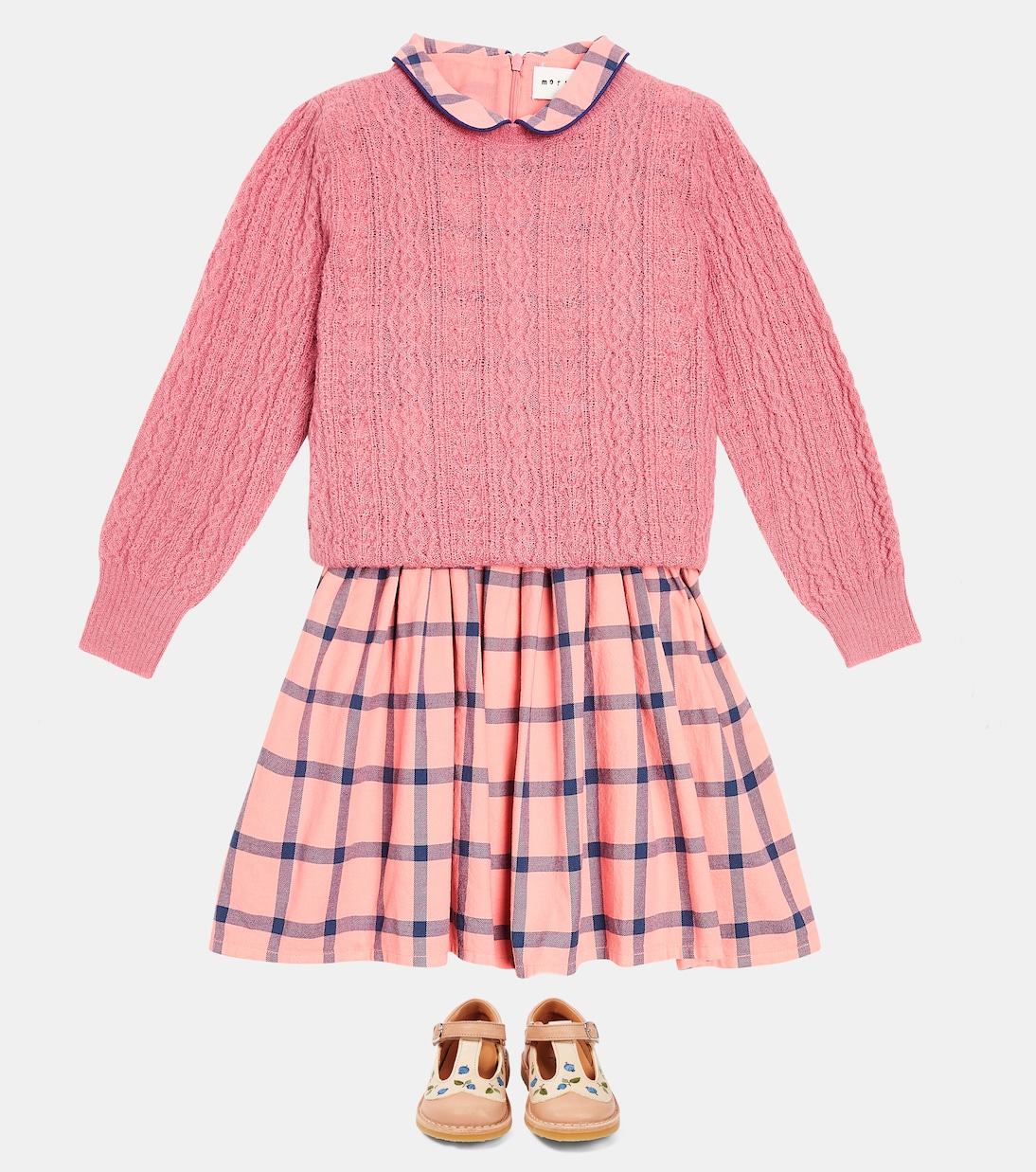 Taco cable-knit wool-blend sweater | Morley